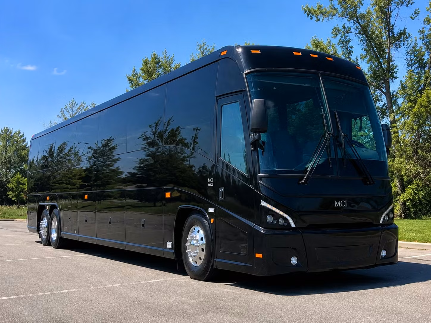 charter bus rentals for large passaic prom groups traveling together