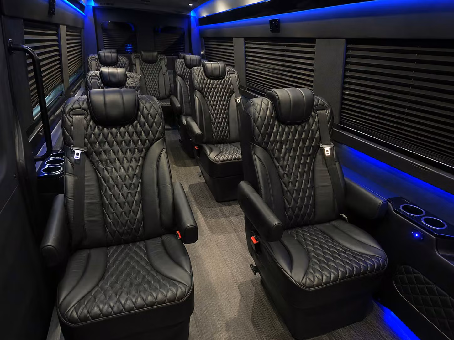 sprinter van with driver interior